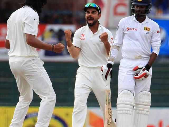 INDvsSL: 22 साल बाद टेस्ट सीरीज पर कब्जा करने से महज 7 विकेट दूर टीम इंडिया INDIA_SRI LANKA