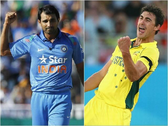 18 साल पुराना रिकॉर्ड तोड़ने की रेस में शमी और स्टार्क Mohammed Shami, Mitchell Starc leading race to break 18-year old record