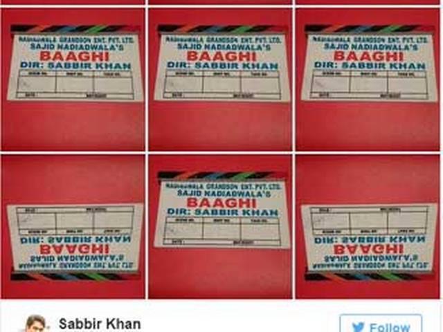 FIRST LOOK: ये हैं 'बागी' श्रद्धा कपूर और टाइगर की पहली झलक First look of Tiger Shroff and Shraddha Kapoor’s ‘Baaghi’