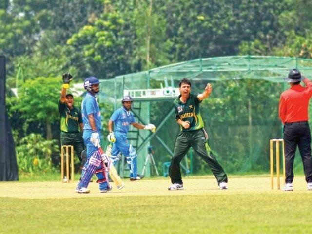 हैंडीकैप्ड क्रिकेट मैच में पाकिस्तान से हारा भारत India lose to Pakistan in handicapped cricket