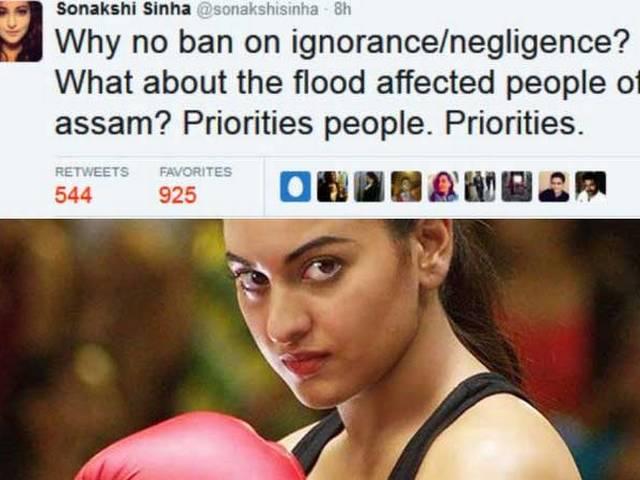 मांस बैन पर ऐसा क्या बोलीं सोनाक्षी सिन्हा जो मचा हंगामा Bollywood actress Sonakshi Sinha Also Tweets About Meat Ban, is Promptly Trolled