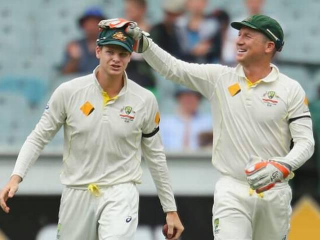 कप्तान स्मिथ और कोच लेहमन ने की हैडिन की प्रशंसा Steven Smith, Darren Lehmann hail ‘mentor’ Brad Haddin