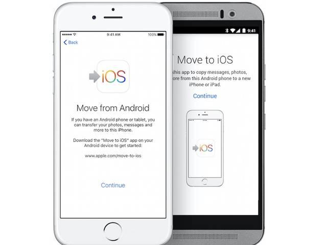 एपल ने लॉन्च किया पहला एंड्रॉयड एप्लिकेशन 'Move to iOS' Apple Launches Move to iOS, Its First Android App