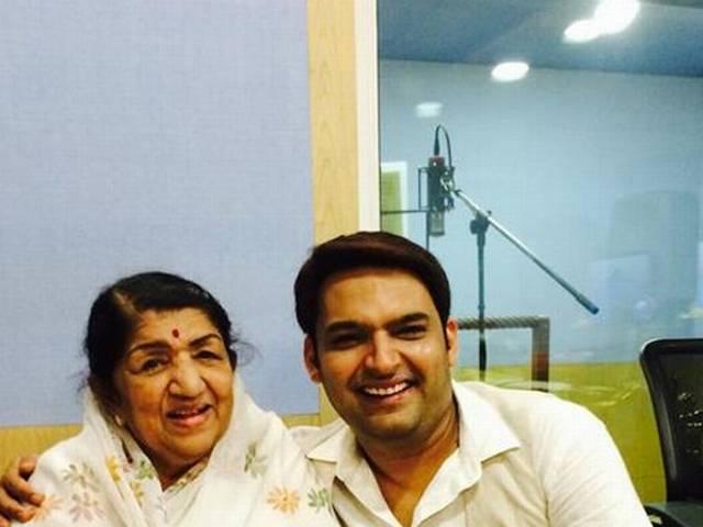 लता मंगेशकर ने फिल्म के लिए कपिल को दी शुभकामनाएं lata wishes_kapil