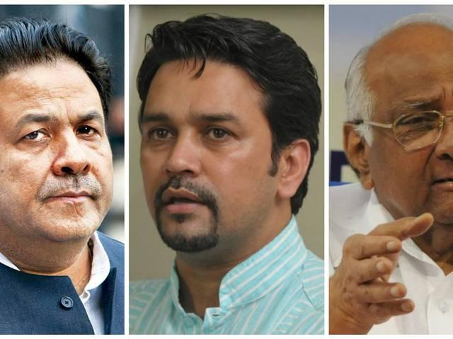 अनुराग ठाकुर, राजीव शुक्ल और शरद पवार में होगी अध्यक्ष पद की कड़ी टक्कर! BCCI_Jagmohan Dalmiya_Anurag Thakur_Rajiv Shukla_Sharad Pawar_
