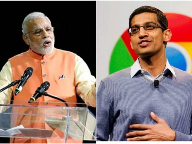 पीएम मोदी का स्वागत करना हमारे लिए सम्मान की बात: सुंदर पिचाई Google CEO Sundar Pichai welcomes PM Narendra Modi