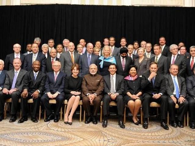 मोदी के काम को टॉप सीईओ ने सराहा, लेकिन कहा-इतना काफी नहीं रिफॉर्म PM Modi meets with leading Fortune 500 CEOs
