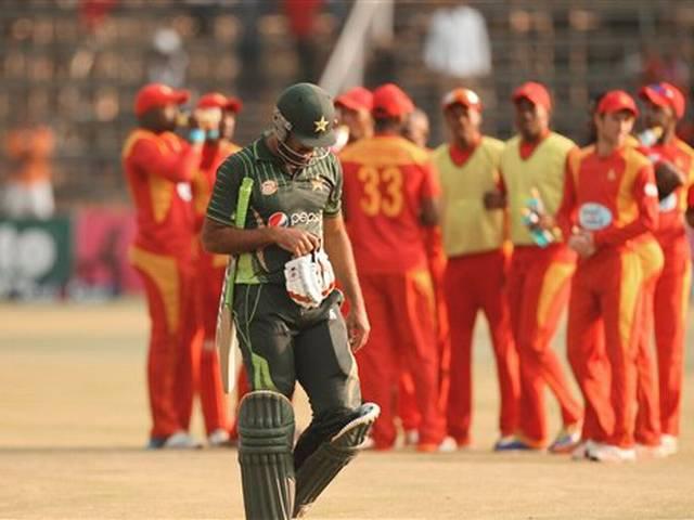 हरारे वनडे: जिम्बाब्वे ने पाकिस्तान को 5 रन से हराया Zimbabwe Cricket Team_Pakistan Cricket Team_