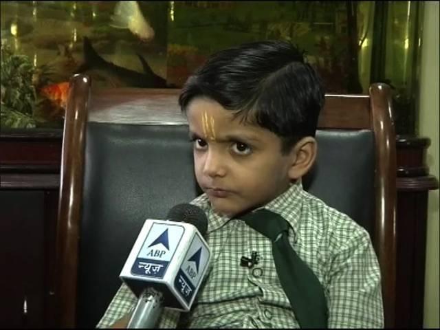 मोदी के इस जीनियस फैन के दिमाग की तेजी वैज्ञानिकों को भी चकरा रही है! ‘Google Boy’: five year old Anmol Swami knows it all