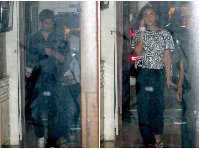 आधी रात सिद्धार्थ मल्होत्रा से मिलने उनके घर पहुंची आलिया भट्ट Alia Bhatt visits Sidharth Malhotra’s house post midnight