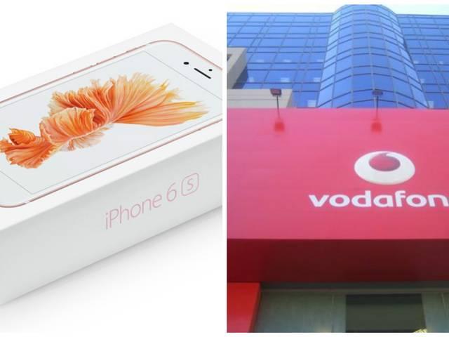 वोडाफोन देगा आईफोन 6S के साथ 8,885 रुपये की छूट Vodafone to offer freebies worth Rs 8885 on latest iPhones