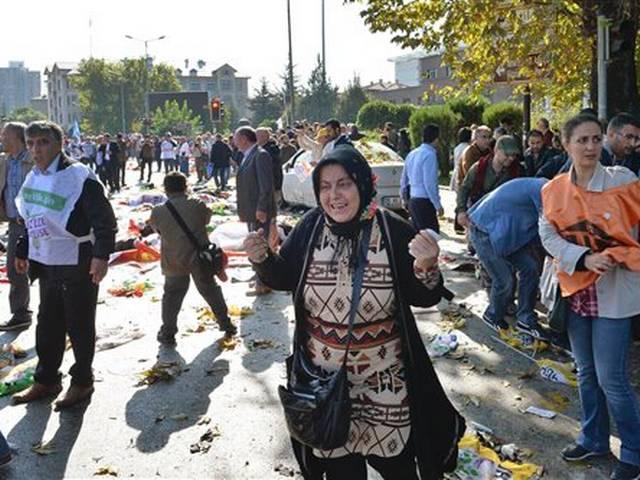 तुर्की के दोहरे ब्लास्ट में 96 लोगों की मौत, सामने आया वीडियो Turkish Capital Ankara Hit by Explosions, Killing at Least 96