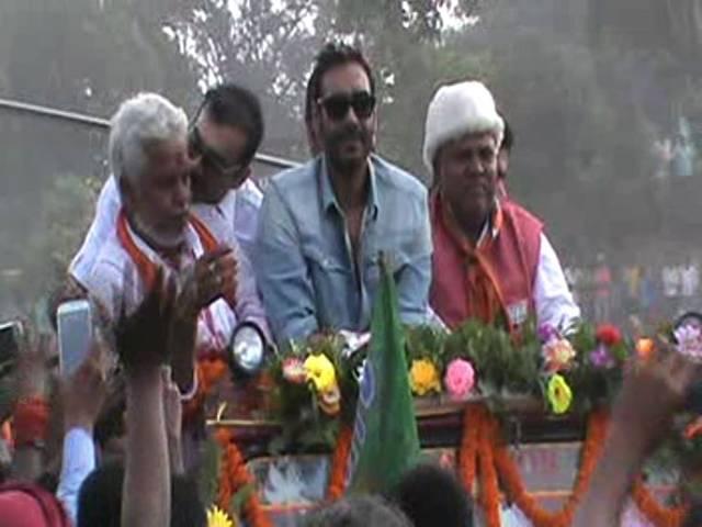 बिहार की रैली में इतनी भीड़ की उम्मीद नहीं थी: अजय Ajay Devgn