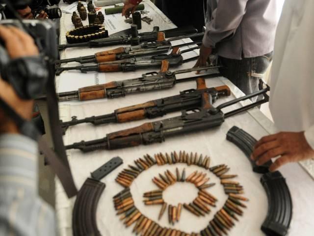 जम्मू-कश्मीर में आतंकी ठिकाने का भंडाफोड़, आठ हथियार, 20 किलोग्राम विस्फोटक बरामद A militant hideout busted in Jammu and Kashmi, eight weapons, 20 kg explosives seized
