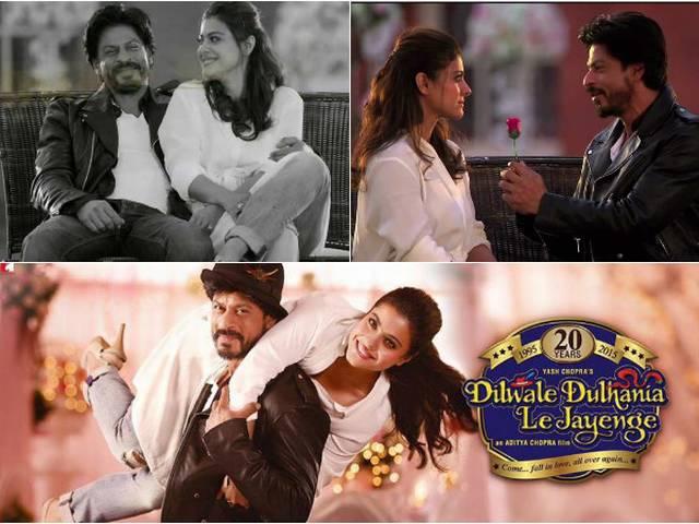 #20YearsOfDDLJ | शाहरूख-काजोल ने बिखेरा 20 साल पुराना मैजिक #20YearsOfDDLJ | Shah Rukh Khan and Kajol are still holding on to each other!