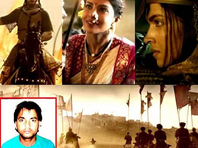 दीपिका-रनवीर की फिल्म ‘बाजीराव मस्तानी’ के सेट से क़त्ल का आरोपी अरेस्ट Murder convict Anil Giri worked as a ‘spot boy’ on the sets of Bhansali’s Bajirao Mastani! Arrested