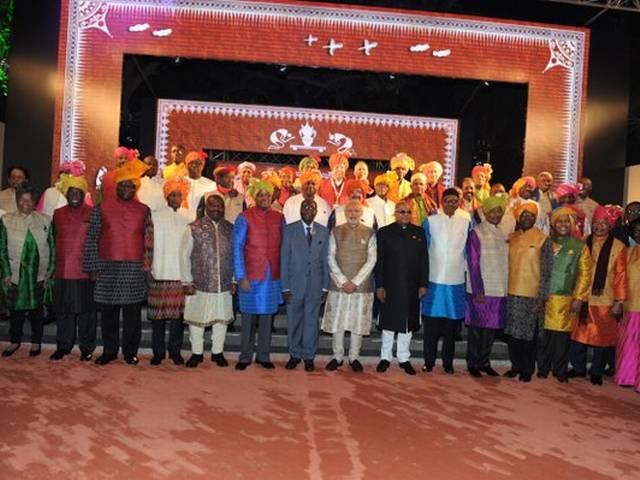 भारत-अफ्रीका समिट का आज आखिरी दिन, दावत के लिए सजा राष्ट्रपति भवन india africa summit last day president house decoration