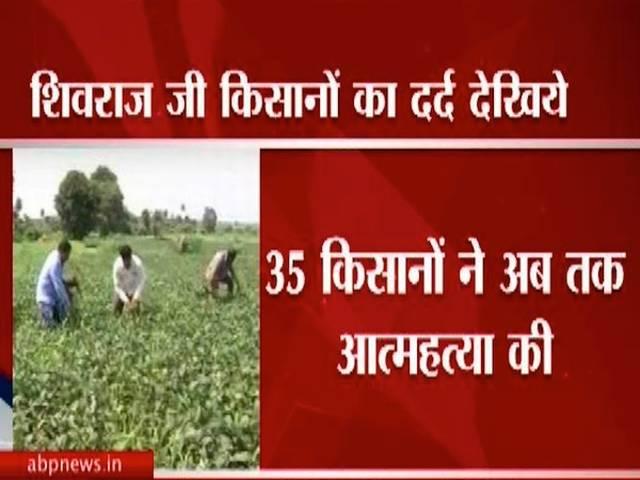 35 किसानों की आत्महत्या पर जवाब कौन देगा शिवराज सिंह चौहान? 35 farmers commit Suicide
