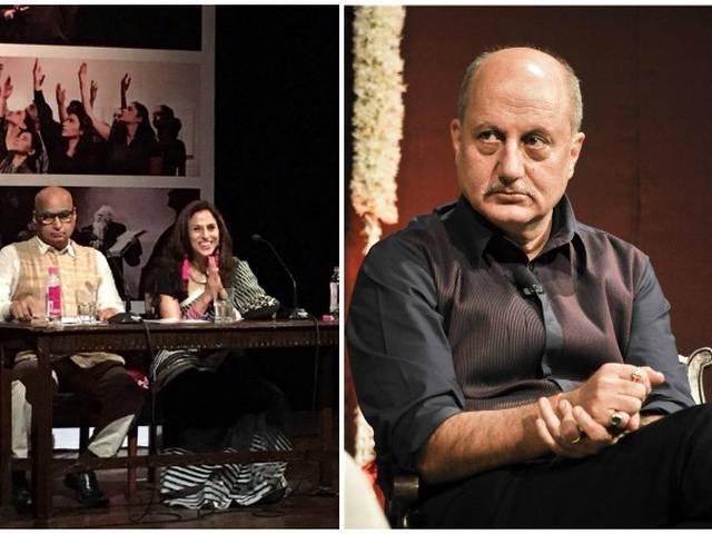 शोभा डे एडिटर थीं तो छपता था कि कौन एक्टर किसके साथ सोता है: अनुपम खेर Debate on Free Speech Heats up; Actor Anupam Kher Booed