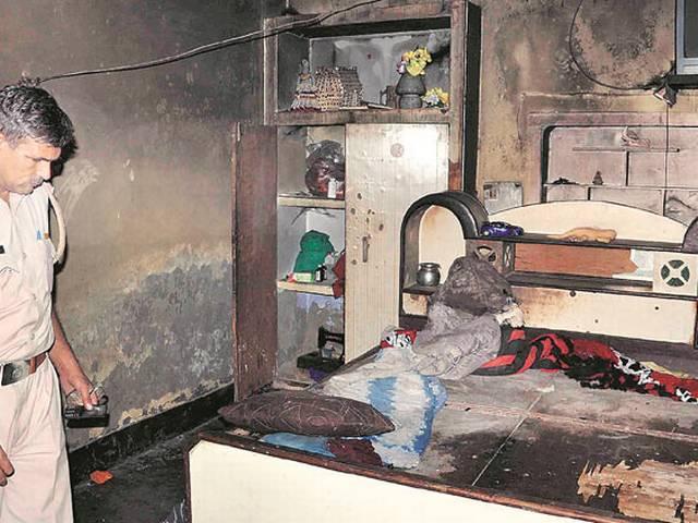 हरियाणा दलित बच्चों की मौत केस में नया ट्विस्ट, घर के अंदर से लगी थी आग Faridabad DALIT KIDS BRUNT CASE HAVE NEW TWIST