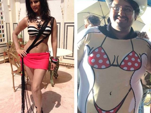 सनी ने डायरेक्टर से लिया बिकीनी पहनाने का बदला! Sunny Leone’s bikini revenge