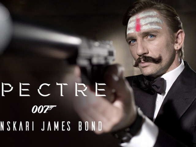 जेम्स बॉन्ड के KISSING सीन पर चली सेंसर की कैंची, ट्रेंड हुआ #SanskariJamesBond Kissing scenes in ‘Spectre’ axed, trending #SanskariJamesBond