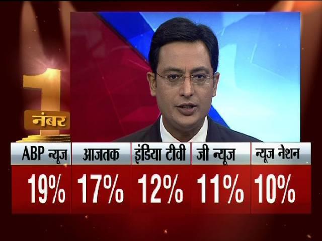 चुनाव नतीजों के दिन एबीपी न्यूज़ बना नंबर वन न्यूज़ चैनल On Bihar election counting day ABP News was no one