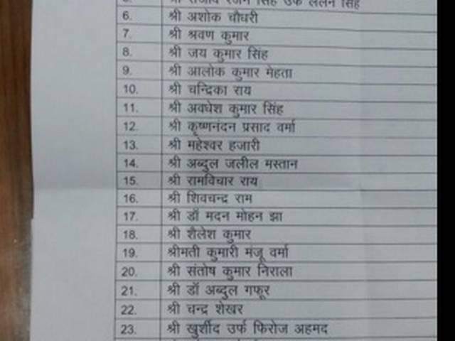 नीतीश पांचवीं बार बने सीएम, जानें मंत्रिमंडल का पूरा ब्यौरा Nitish to take charge for 5th term