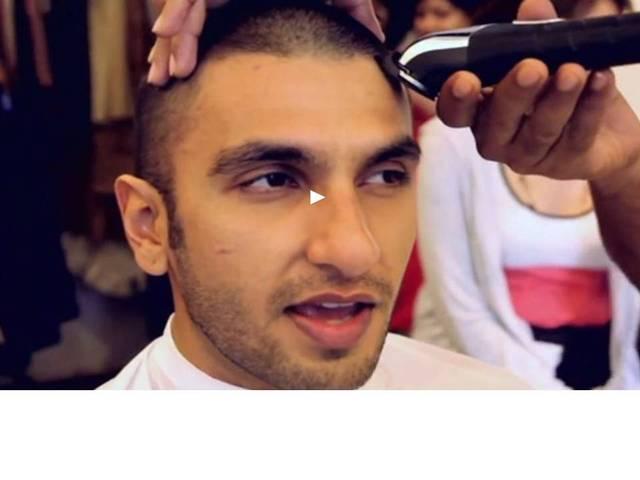 WATCH : कैसे रनवीर सिंह ने बदला 'बाजीराव मस्तानी' के लिए अपना लुक WATCH VIDEO: HOW RANVEER SINGH TRANSFORMED INTO PESHWA BAJIRAO!