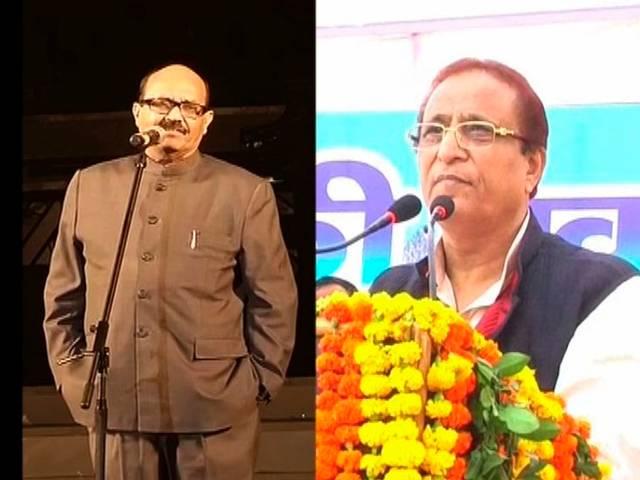 आजम खान ने अमर सिंह को कूड़ा-करकट कहा Azam Khan comment Amar singh