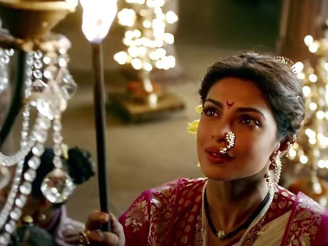 ‘‘बाजीराव मस्तानी’’ नहीं करना चाहती थीं प्रियंका priyanka chopra did not want to do bajirao mastani
