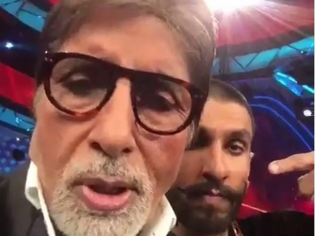 WATCH: अमिताभ बच्चन ने बनाया पहला डबस्मैश वीडियो Amitabh bachchan makes his first dubsmash video