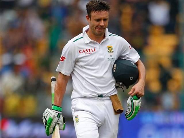 भारत में दूसरी पारी में 9 के औसत से बल्लेबाज़ी करते हैं एबी! AB de Villiers in Test Matches 2nd Innings in India