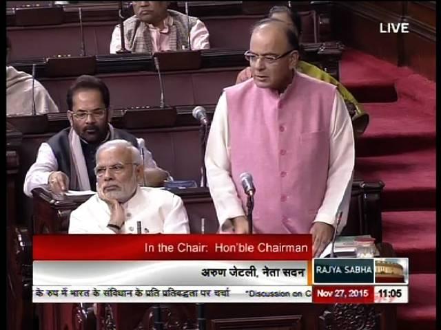 सोनिया को जेटली का जवाब, कहा- संविधान सभा में थे श्यामा प्रसाद Jaitley replied Sonia on Constitution