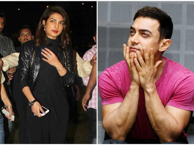भारत लौटते ही आमिर खान के विवाद पर बोलीं प्रियंका चोपड़ा Priyanka Chopra on Aamir Khan’s intolerance remark: People have been bashed for giving opinions
