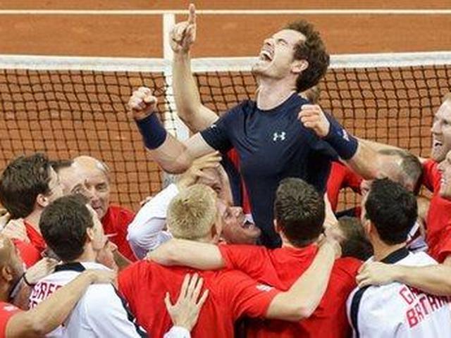 मर्रे ने बनाया ब्रिटेन को डेविस कप चैम्पियन Andy Murray wins the Davis Cup for Great Britain