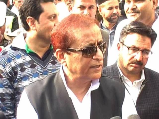 आजम खान ने आरएसएस को समलैंगिक संस्था बताया azam khan says that rss members don’t marry because they are gays
