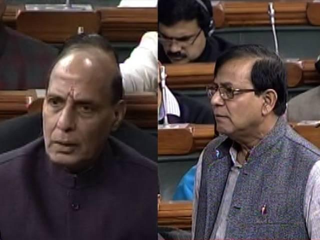 हिंदू शासक वाले बयान पर अड़े सलीम, सदन में हुआ जमकर बवाल Rajnath had said Modi was first Hindu ruler in 800 years