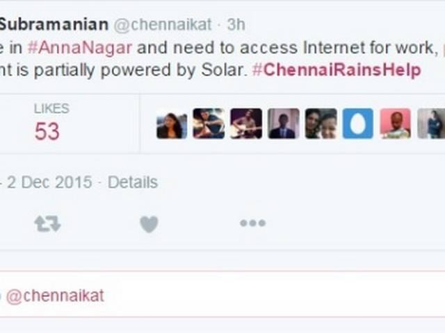 सोशल मीडिया पर मांगी जा रही मदद, लोगों ने खोले घरों के द्वार Social Media and Chennai Rain