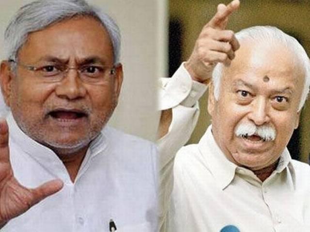 भागवत के बयान पर नीतीश का तंज, मंदिर वहीं बनाएंगे, तारीख नहीं बताएंगे nitish kumar reaction on mohan bhagwat mandir statement