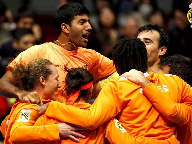 IPTL: इंडियन एसेज की लगातार दूसरी जीत indian ace beat Singapore