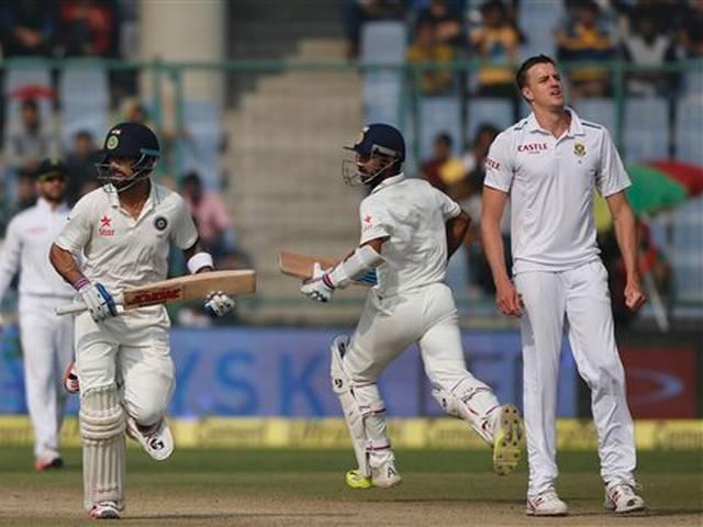 IND Vs SA: रहाणे-कोहली की शतकीय साझेदारी के साथ भारत को 403 रनों की बढ़त Kohli, Rahane lift India’s lead to 403