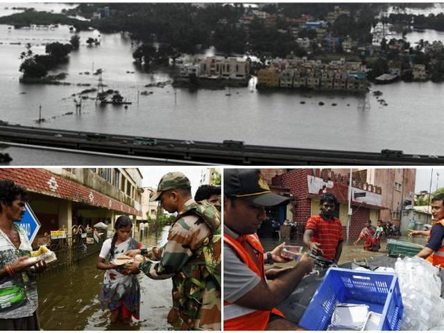 चेन्नई बाढ़: पटरी पर लौट रही ज़िंदगी, रेल एवं हवाई सेवाएं बहाल Chennai flood- Railways services, flights restored