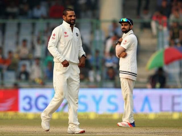 शिखर धवन पर लगा संदिग्ध गेंदबाज़ी ऐक्शन का आरोप Dhawan reported for suspect bowling action