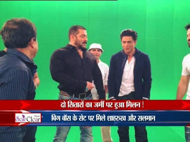 BIG NEWS: बिग बॉस में एक साथ नज़र आएंगे सलमान और शाहरुख Salman Khan-Shah Rukh Khan get together for ‘Bigg Boss 9’, see pics