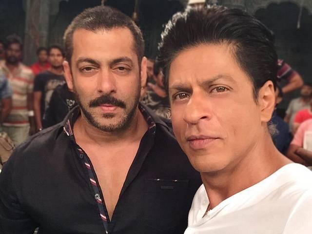 शाहरूख, सलमान ने की ‘बिग बॉस’ के लिए शूटिंग Salman-Shah rukh shooting for bigg boss