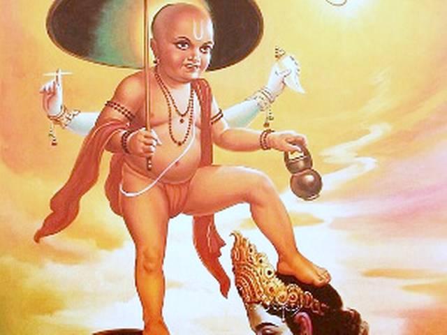 त्रेता युग के प्रथम अवतार थे वामन भगवान त्रेता युग के प्रथम अवतार थे वामन भगवान