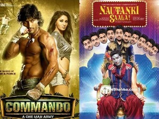 कमांडो और नौटंकी साला में कमाई को लेकर होड़ कमांडो और नौटंकी साला में कमाई को लेकर होड़