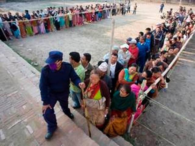 नेपाल में मतगणना शुरू नेपाल में मतगणना शुरू