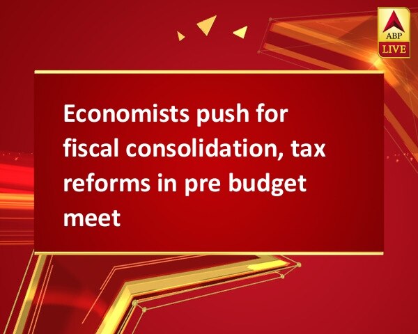 Economists push for fiscal consolidation, tax reforms in pre budget meet